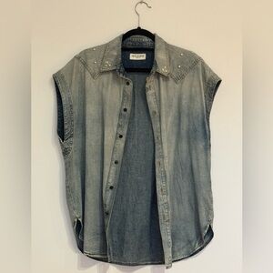 Saint Laurent denim shirt